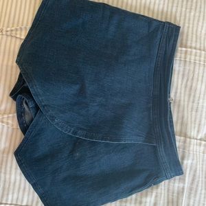 Denim Skort